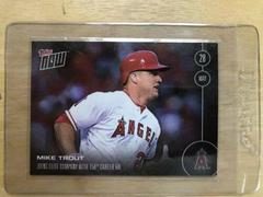 Mike Trout #106 Baseball Cards 2016 Topps Now Prices