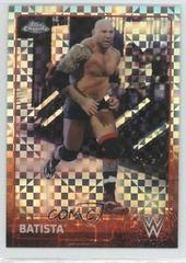 Batista [Xfractor] Wrestling Cards 2015 Topps Chrome WWE Prices