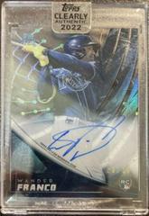 Wander Franco #TEK-WF Baseball Cards 2022 Topps Clearly Authentic Tek Autographs Prices