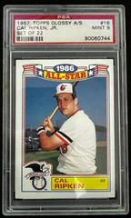 Cal Ripken Jr. #16 Baseball Cards 1987 Topps All Star 22 Prices