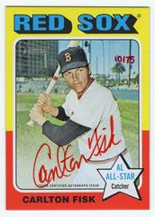 Carlton Fisk [Special Edition Red Ink] #ROA-CF Baseball Cards 2024 Topps Heritage Real One Autograph Prices