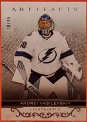 Andrei Vasilevskiy [Light Blue Steel] Hockey Cards 2021 Upper Deck Artifacts Prices
