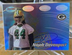 Najeh Davenport [Autograph Gold] Football Cards 2002 Bowman's Best Prices