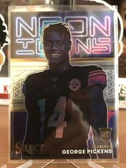 George Pickens #NI-23 Football Cards 2022 Panini Select Neon Icons Prices