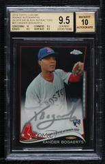 Xander Bogaerts [English Back Autograph Silver & Black Refractor] #25 Baseball Cards 2014 Topps Chrome Prices