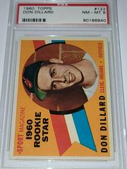 Don Dillard [Rookie Star] #122 Baseball Cards 1960 Topps Prices