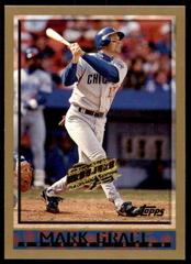 Mark Grace [Diamondbacks Inaugural] #168 Baseball Cards 1998 Topps Prices