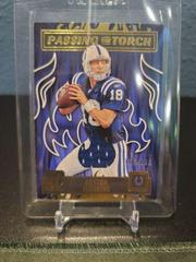 Peyton Manning, Anthony Richardson #PTT-16 Football Cards 2023 Panini Donruss Passing the Torch Jerseys Prices