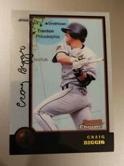 Craig Biggio #37 Baseball Cards 1998 Bowman Chrome International Prices