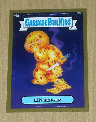 LIN Berger [Gold] #93b 2013 Garbage Pail Kids