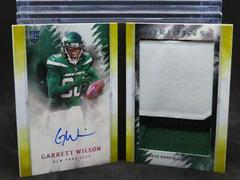 Garrett Wilson [Gold] Football Cards 2022 Panini Origins Rookie Booklet Patch Auto Prices