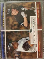 Frank Thomas, Paul Konerko #TT-7 Baseball Cards 2012 Topps Timeless Talents Prices