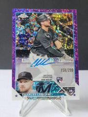 Charles Leblanc [Purple Speckle] #RA-CL Baseball Cards 2023 Topps Chrome Update Rookie Autographs Prices