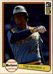 Tom Paciorek #253 Baseball Cards 1982 Donruss Prices