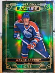 Wayne Gretzky [Green] Hockey Cards 2022 Upper Deck Stature Prices