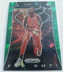 Jonquel Jones [Prizm Green Ice] Basketball Cards 2020 Panini Prizm WNBA Far Out Prices