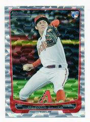 Trevor Bauer [Silver Ice] Baseball Cards 2012 Bowman Draft Prices