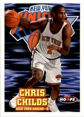 Chris Childs #101 Basketball Cards 1997 Hoops Prices