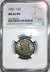 1832 Coins Classic Head Half Cent Prices