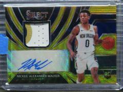 Nickeil Alexander Walker [Gold Prizm] Basketball Cards 2019 Panini Select Rookie Signatures Prices