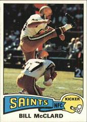 Bill McClard Football Cards 1975 Topps Prices