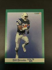 Bill Brooks #78 Football Cards 1991 Fleer Prices