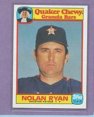 Nolan Ryan Baseball Cards 1986 Quaker Oats Prices