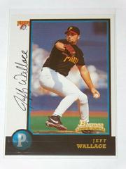 Jeff Wallace #106 Baseball Cards 1998 Bowman Prices