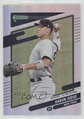 Aaron Judge [SP Variation Season Stat Line] Baseball Cards 2021 Panini Donruss Prices