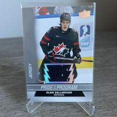 Olen Zellweger #69 Hockey Cards 2023 Upper Deck Team Canada Juniors Prices