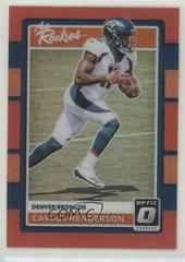 Carlos Henderson [Red] #21 Football Cards 2017 Panini Donruss Optic the Rookies Prices