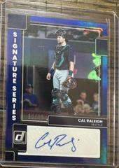 Cal Raleigh [Blue] #SS-CR Baseball Cards 2022 Panini Donruss Signature Series Prices