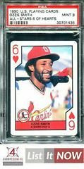 Ozzie Smith [6 of Hearts] Baseball Cards 1990 U.S. Playing Card All Stars Prices