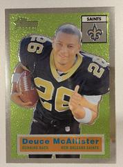 Deuce McAllister [Retrofractor] Football Cards 2001 Topps Heritage Prices