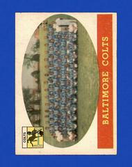 Baltimore Colts #110 Football Cards 1958 Topps Prices