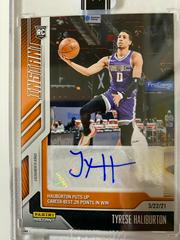 Tyrese Haliburton [Orange Autograph] #9 Basketball Cards 2020 Panini Instant Prices