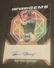 Dayton Dooney[Hidden Gems] #HG-DD Baseball Cards 2021 Panini Elite Extra Edition Hidden Gems Signatures Prices