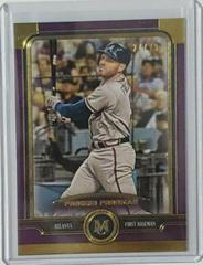 Freddie Freeman [Amethyst] #4 Baseball Cards 2019 Topps Museum Collection Prices