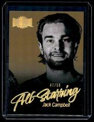 Jack Campbell [Gold] #AS-23 Hockey Cards 2022 Skybox Metal Universe All Starring Prices