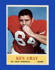 Ken Gray #172 Football Cards 1964 Philadelphia Prices