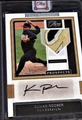 Kumar Rocker Baseball Cards 2022 Panini Three and Two Prospect Jersey Autographs Prices