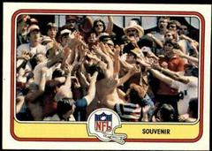 Souvenir #82 Football Cards 1981 Fleer Team Action Prices