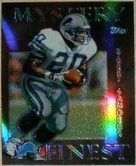 Barry Sanders [Bronze Refractor] #M1 Football Cards 1997 Topps Mystery Finest Prices