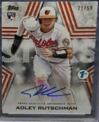 Adley Rutschman [1st Edition] #BSA-ARU Baseball Cards 2023 Topps Series 1 Stars Autographs Prices