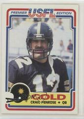 Craig Penrose #28 Football Cards 1984 Topps USFL Prices