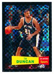 Tim Duncan [Xfractor] Basketball Cards 2007 Topps Chrome Prices