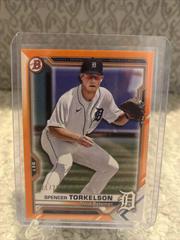 Spencer Torkelson [Orange] #BP-96 Baseball Cards 2021 Bowman Paper Prospects Prices