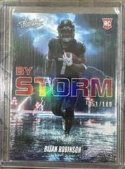 Bijan Robinson [Spectrum Red] #BST-6 Football Cards 2023 Panini Absolute By Storm Prices