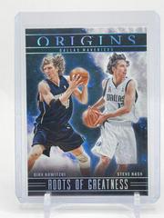 Steve Nash / Dirk Nowitzki #24 Basketball Cards 2023 Panini Origins Roots of Greatness Prices