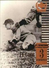 Ty Cobb Baseball Cards 1999 Upper Deck Century Legends Prices